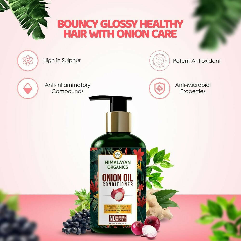 Himalayan Organics Onion Oil Conditioner - Distacart