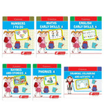 Thumbnail for Cardinal Fun Learning Nursery Activity Books Set of 6|Number| Rhymes & Story| Phonic| English & Maths| Colouring Book for Kids Ages 3-4 Years - Distacart