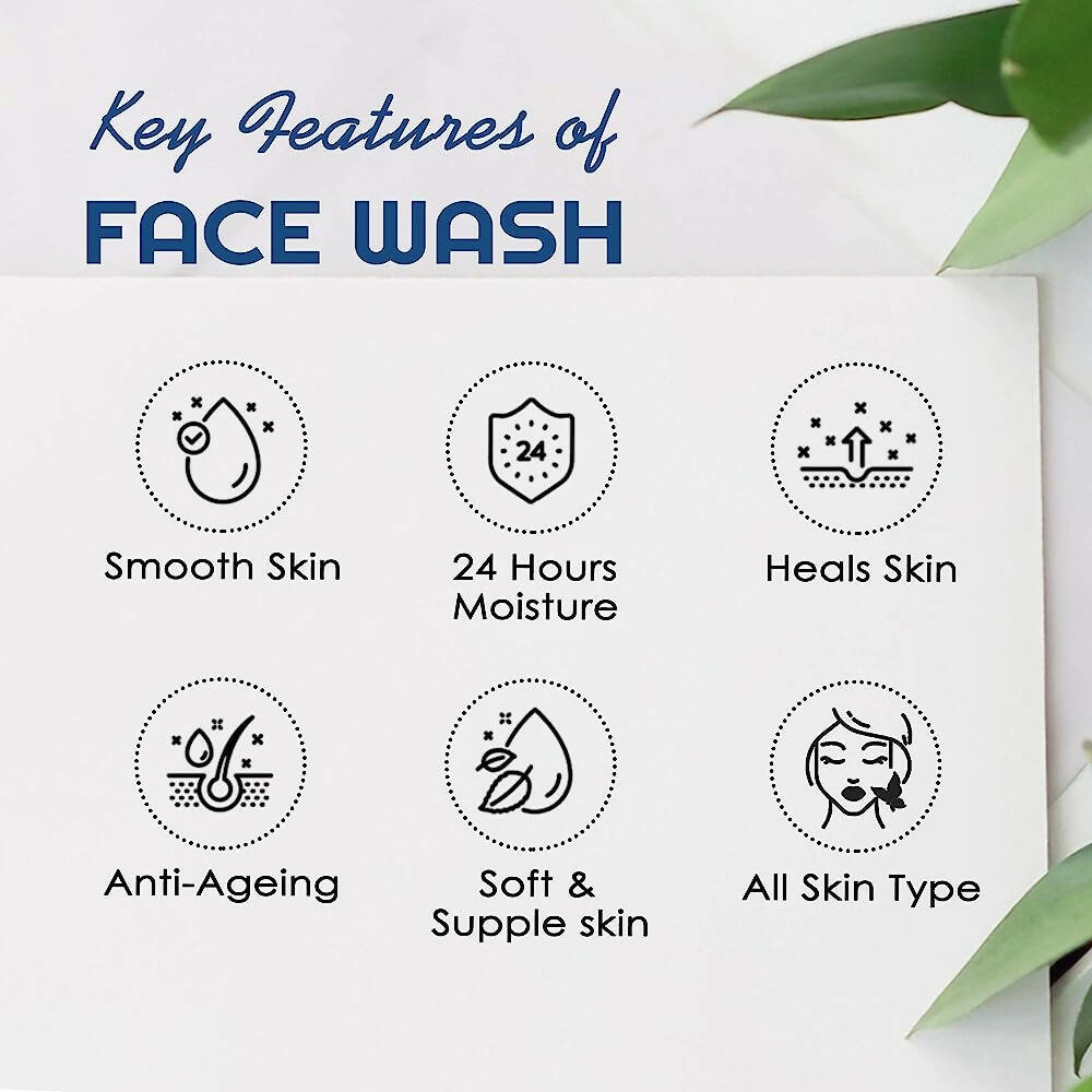 NutriGlow Advanced Organics Derma Repair Face Wash - Distacart