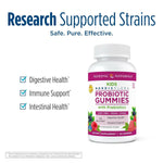 Thumbnail for Nordic Naturals Kids Nordic Flora Probiotic Gummies with Prebiotics - Distacart