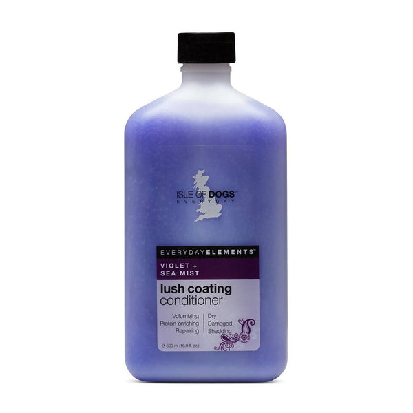 Isle Of Dogs Violet + Sea Mist Lush Coating Dog Conditioner - Distacart