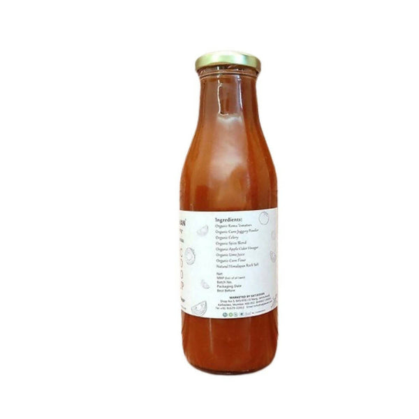 Satjeevan Organic Romano Tomato Ketchup - Distacart