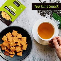 Thumbnail for NutroActive Keto Cheese Crackers