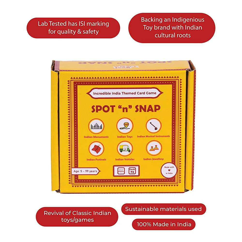 Desi Toys Spot n Snap Card Game - Distacart