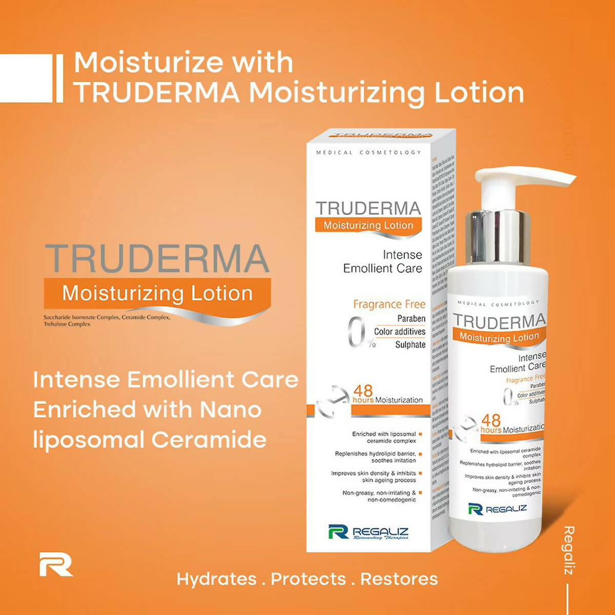 Truderma Moisturizing Lotion - Distacart