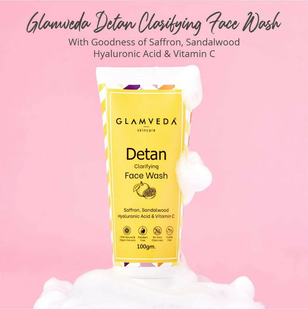 Glamveda Detan Face Wash - Distacart