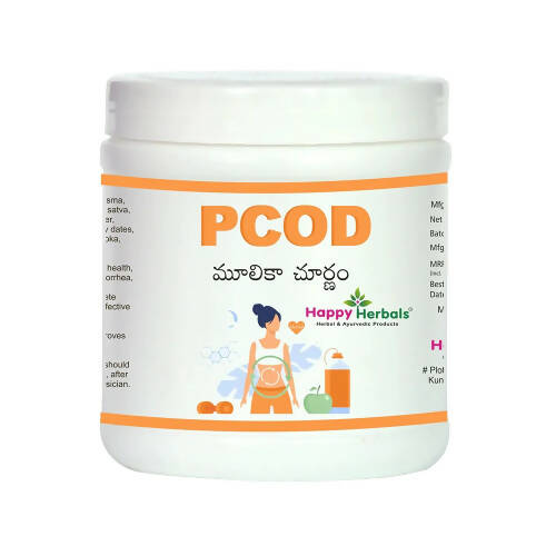 Happy Herbals PCOD Moolika Churnam - Distacart