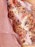 Thumbnail for Lil Drama Girls Ghaghra Choli Set - Multi - Distacart