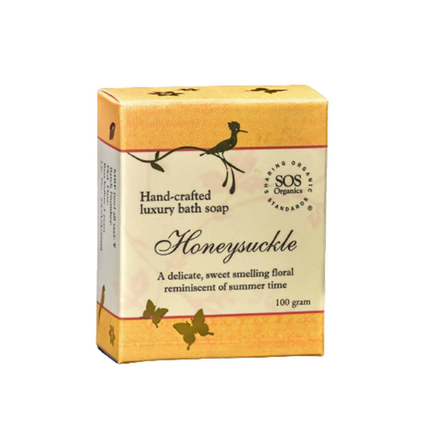 SOS Organics Honeysuckle Luxury Bath Soap - Distacart