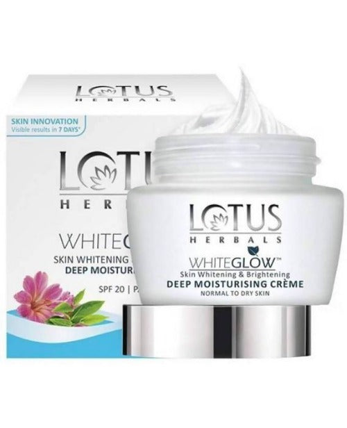 White glow Skin Whitening and Brightening Deep Moisturising Crème Spf 20 Pa+++