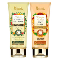 Thumbnail for Oriental Botanics Rivayat Ubtan Face Mask And Nature’s Vitamin C Face Mask Combo
