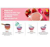 Thumbnail for Slurrp Farm Strawberry, Ragi & Rice With Milk Cereal For Little Ones