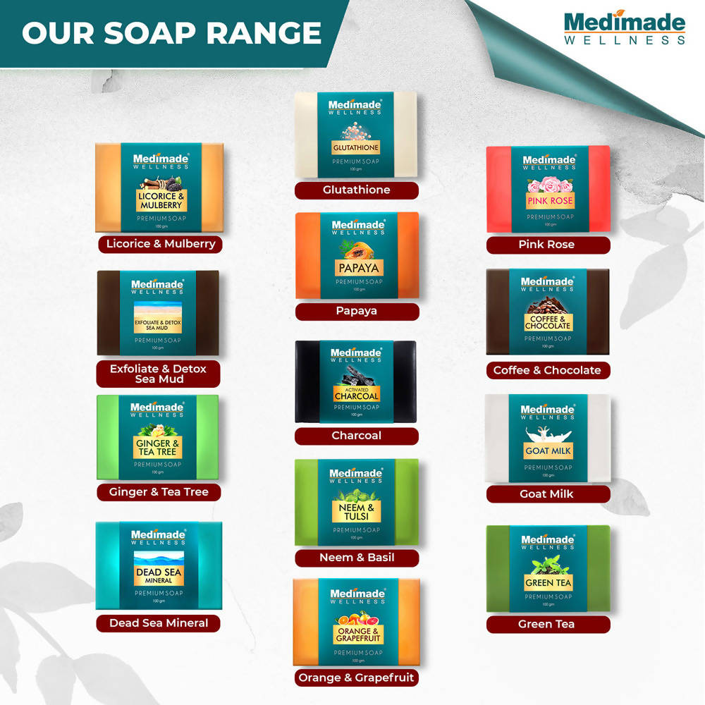 Medimade Wellness Ginger & Tea Tree Premium Soap