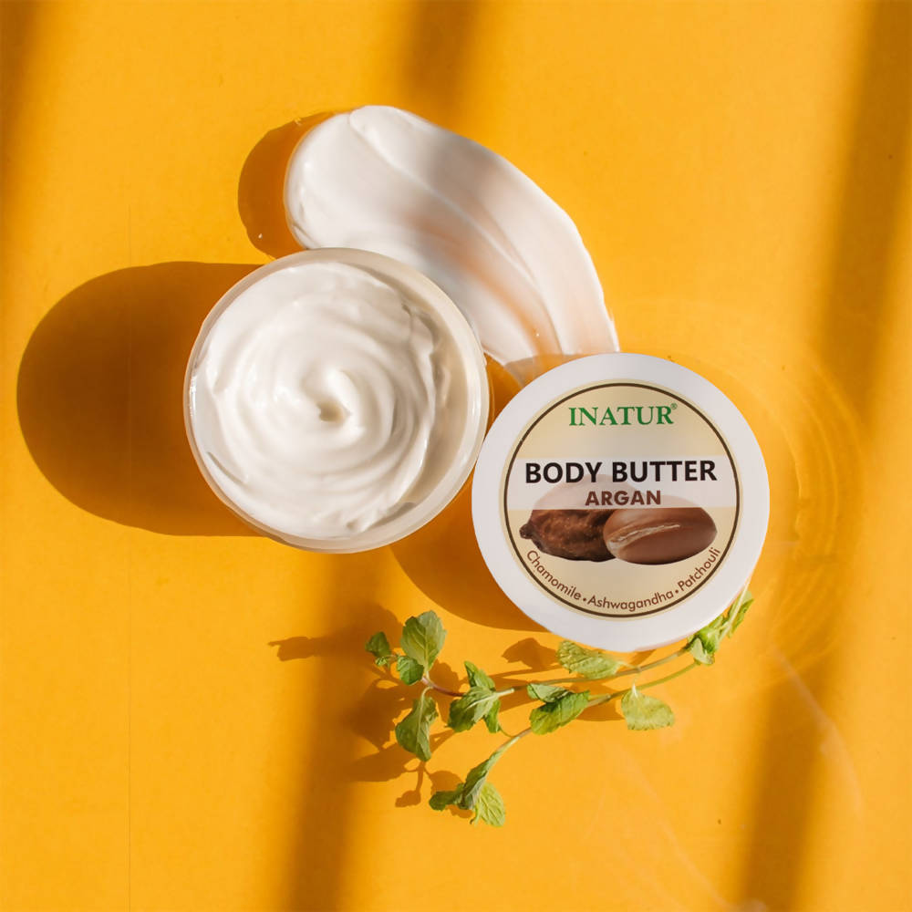 Inatur Argan Body Butter For Extremely Dry Skin