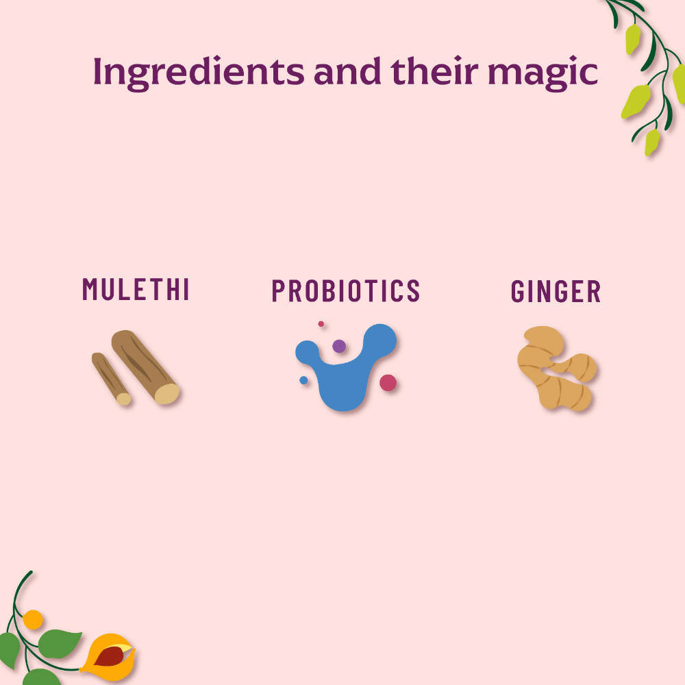 Panchamrit Gut Health Effervescent Tablets-Zest Lemon Flavor - Distacart