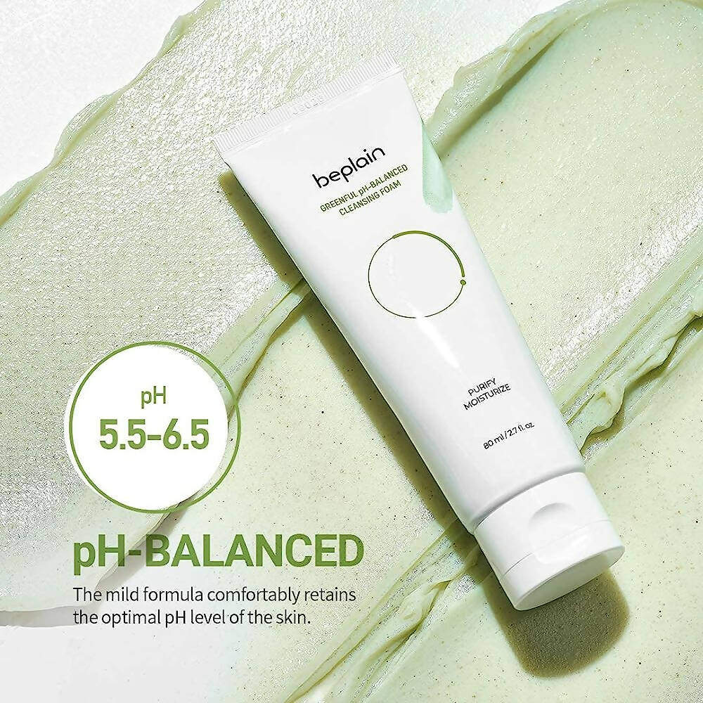 Beplain Greenful PH-Balanced Cleansing Foam - Distacart