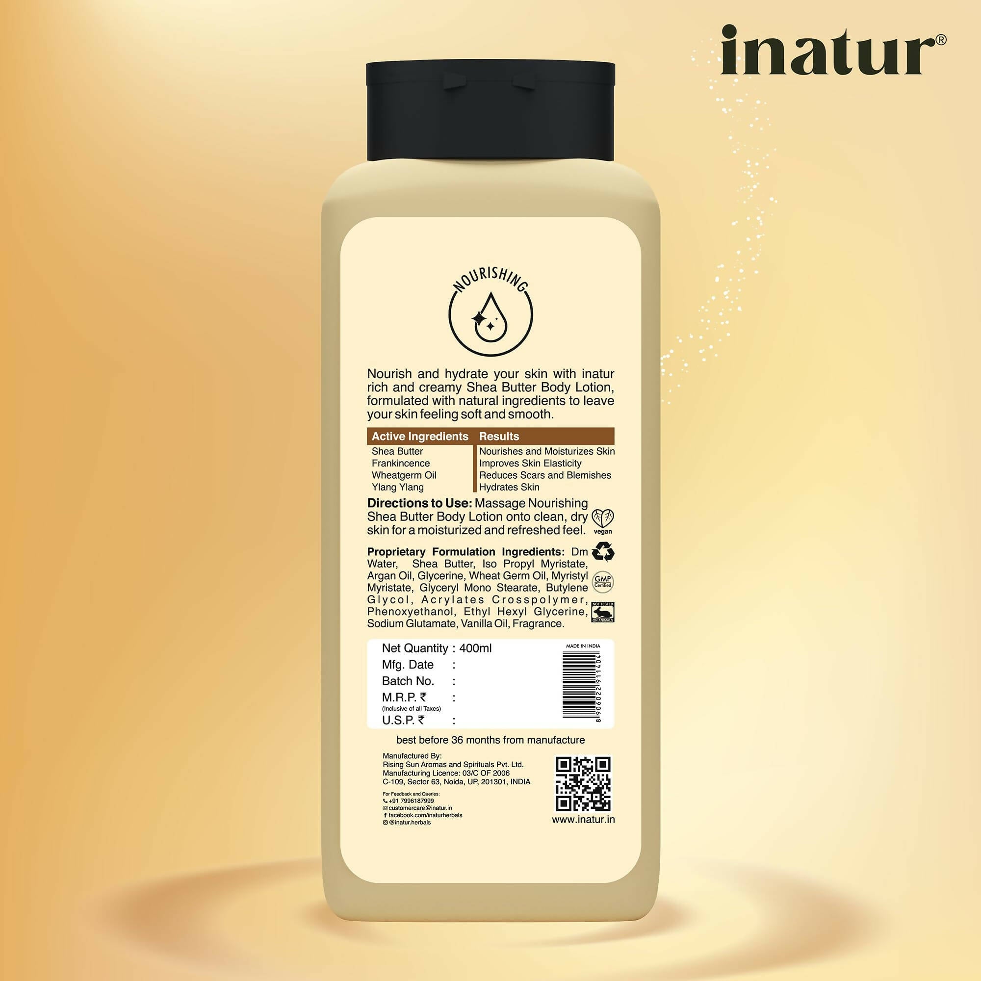 Inatur Niacinamide Body Lotion - Distacart