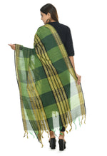 Thumbnail for Mominos Fashion Moeza Handloom Cotton Green Tone Dupatta - Distacart