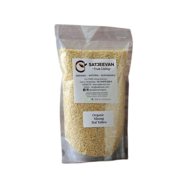 Satjeevan Organic Moong Dal Yellow - Distacart