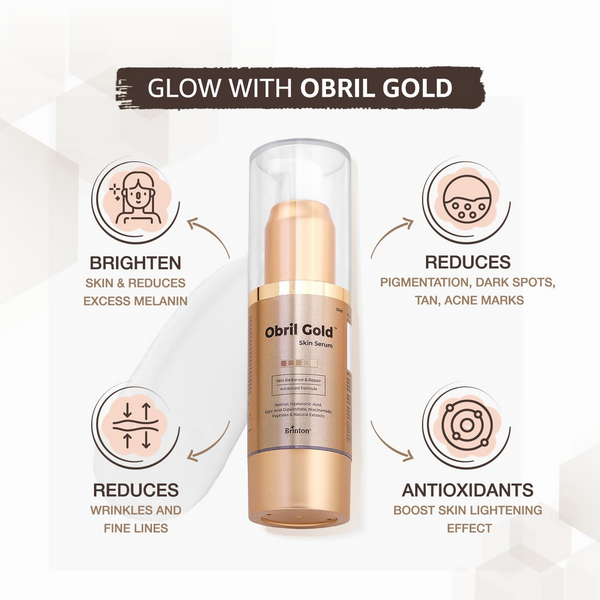 Brinton Obril Gold Skin Serum - Distacart