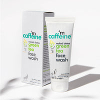 Thumbnail for mCaffeine Green Tea Face Wash with Vitamin C & Hyaluronic Acid - Distacart
