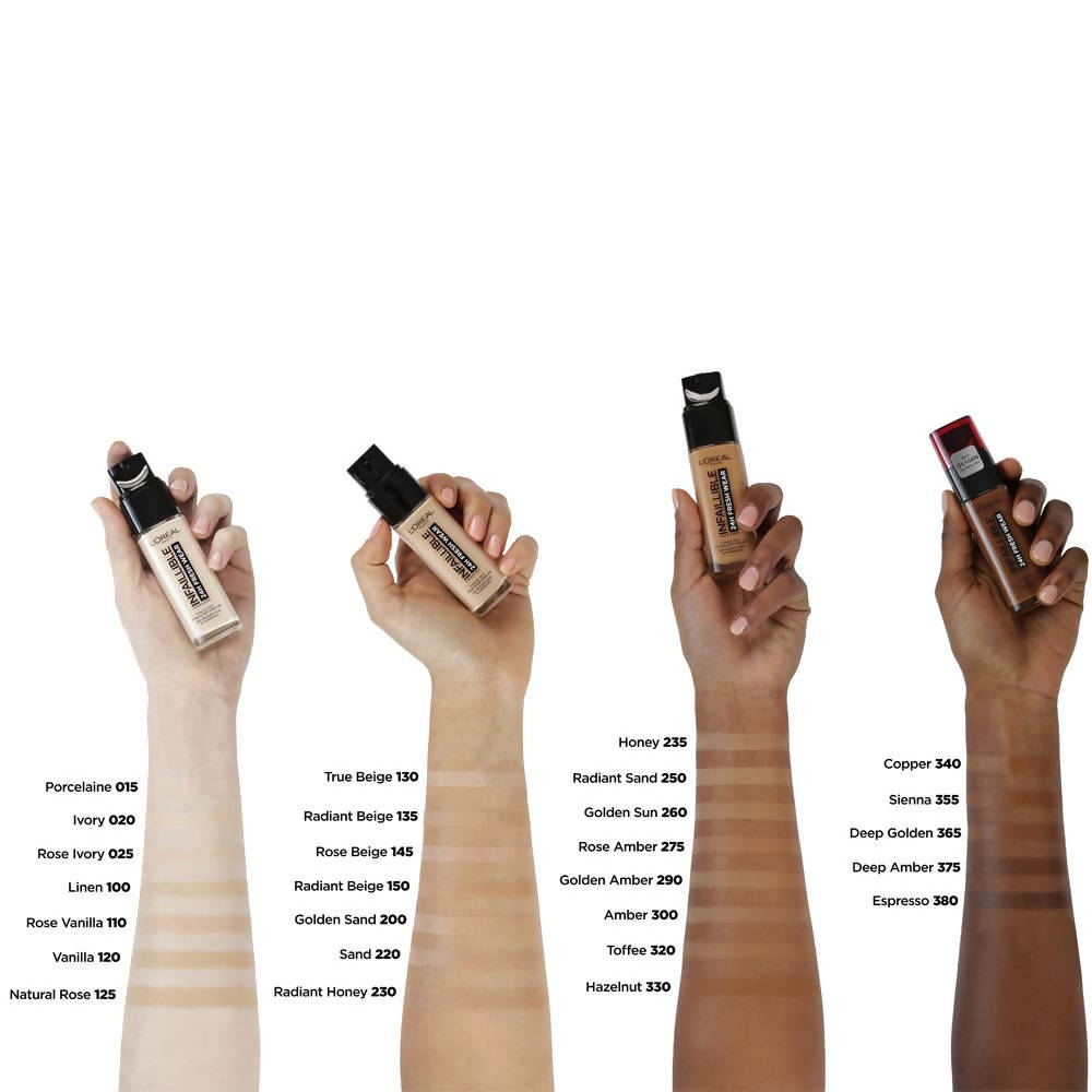 L'Oreal Paris Infallible 24H Fresh Wear Foundation - Distacart