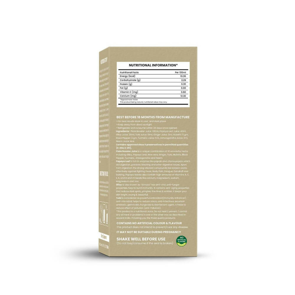 Nutriorg Plate Booster Juice - Distacart
