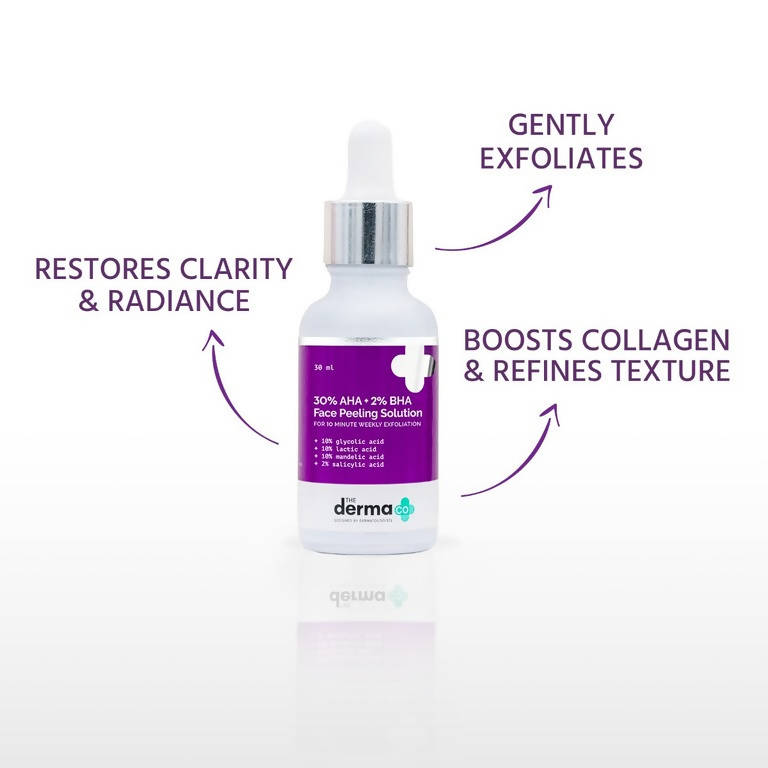 The Derma Co 30% AHA + 2% BHA Peeling Solution