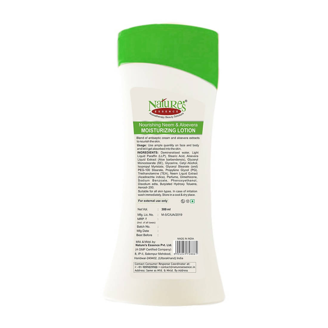 Nature's Essence Neem & Aloevera Moisturizing Lotion - Distacart
