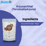 Thumbnail for Healthvit Natural Arjunchhal Powder - Distacart