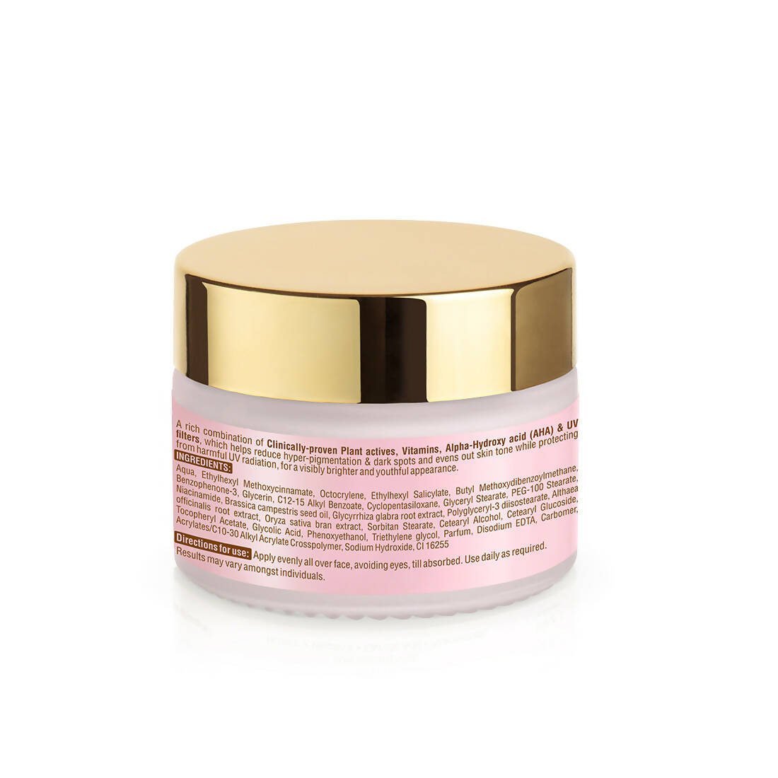 R&G Skin Brightening Face Cream With SPF-15 - Distacart