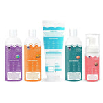 Thumbnail for Tiny Mighty Kids Body Wash, Body Foam Wash, Body Lotion, Shampoo & Hair Oil Combo - Distacart