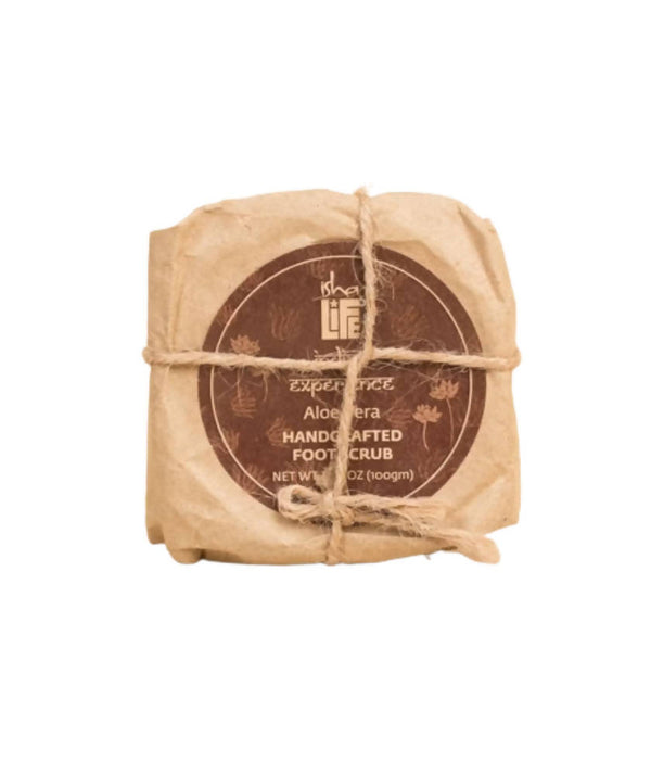 Isha Life Aloe Vera Handcrafted Foot Scrub - Distacart