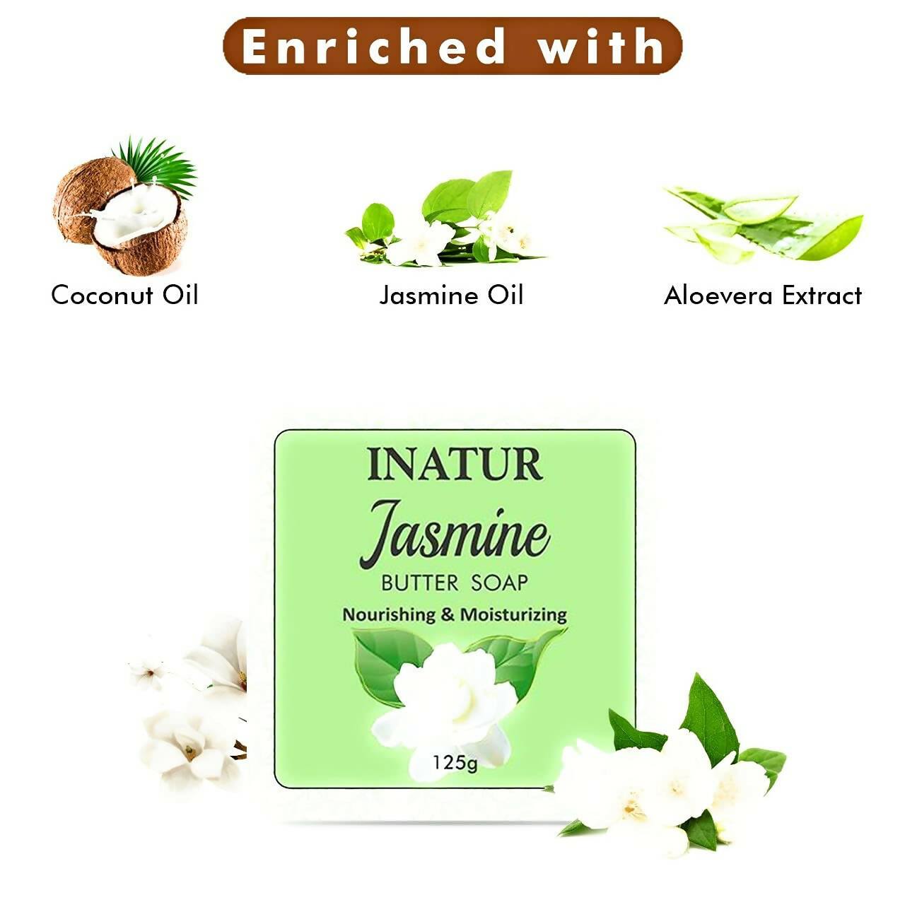 Inatur Jasmin Butter Soap - Distacart