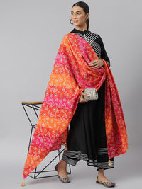 Thumbnail for Khushal K Women Black Kurta and Palazzo With Dupatta Set