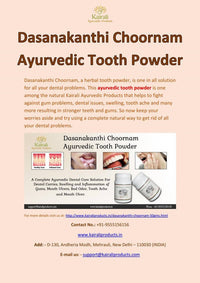 Thumbnail for Kairali Ayurvedic Dasanakanthi Choornam Online