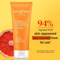 Thumbnail for Dot & Key Vitamin C+E Super Bright Gel Face Wash - Distacart