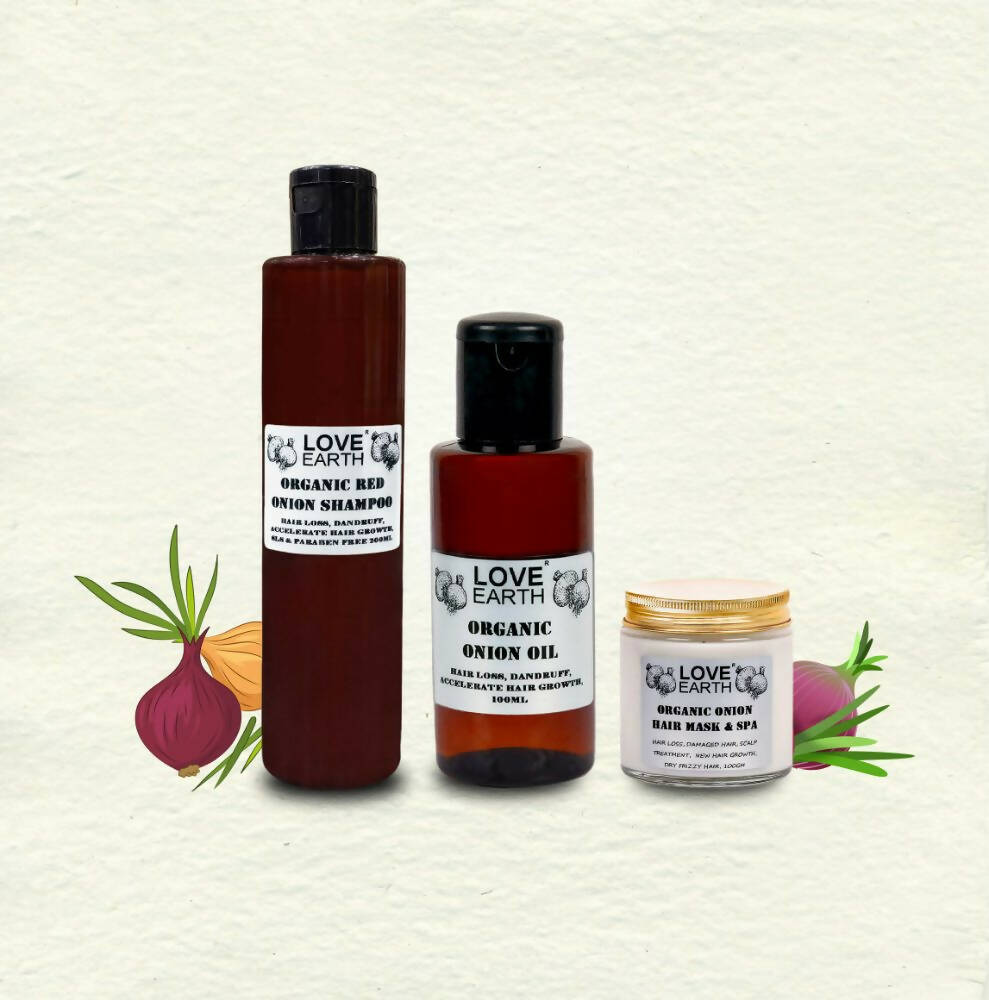 Love Earth Anti Hairfall Kit - Distacart