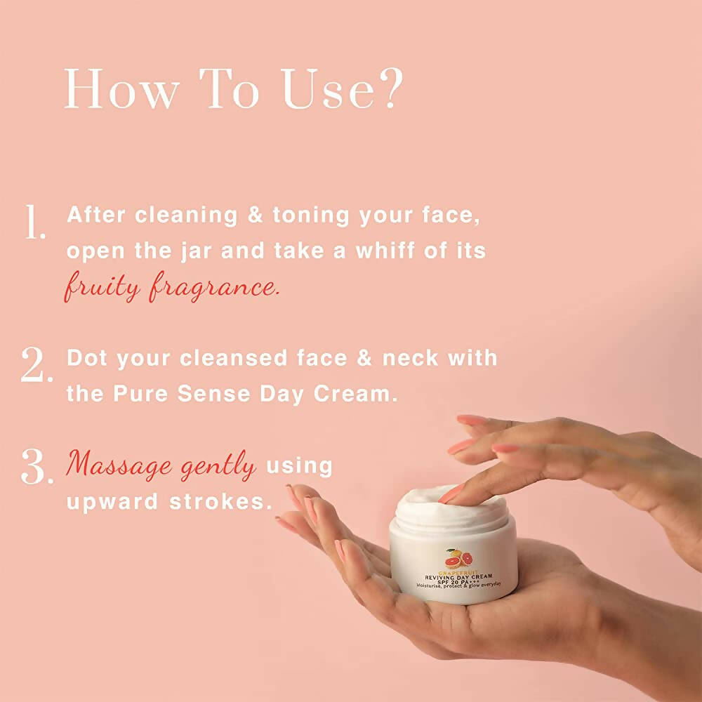 PureSense Energise Grapefruit Reviving Day Cream - Distacart