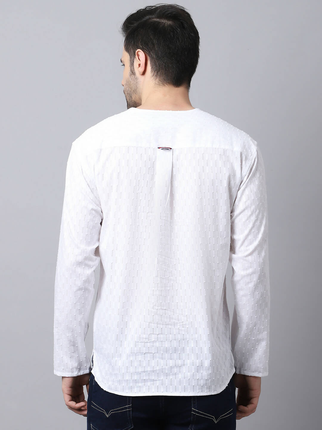 Even Apparels White Pure Cotton Embroided Kurta - Distacart
