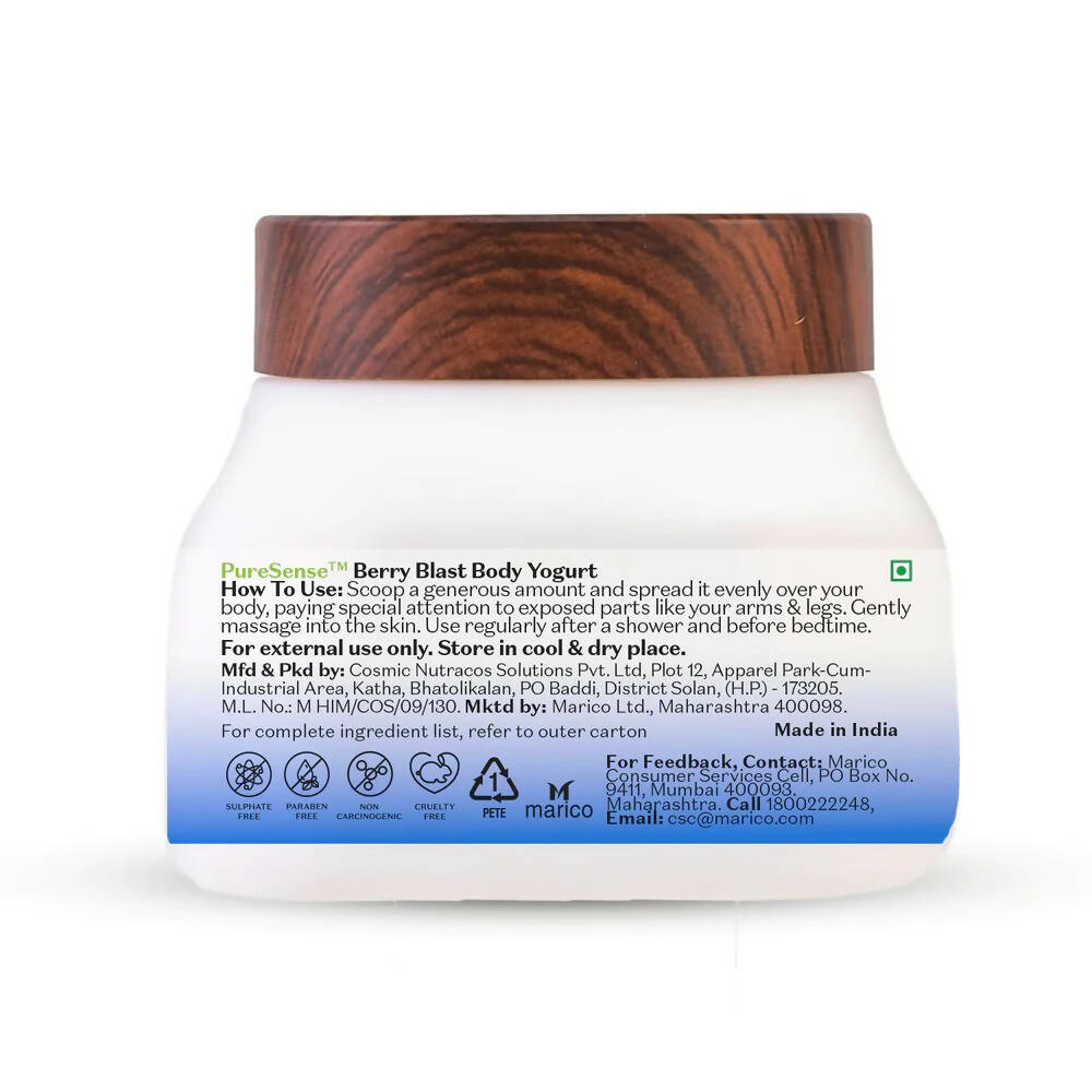 PureSense Berry Blast Body Yogurt - Distacart