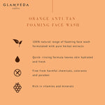 Thumbnail for Glamveda Orange Anti Tan Foaming Face Wash
