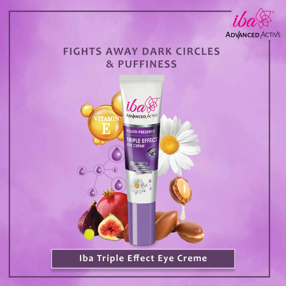 Iba Advanced Activs Youth Preserve Triple Effect Eye Cream - Distacart