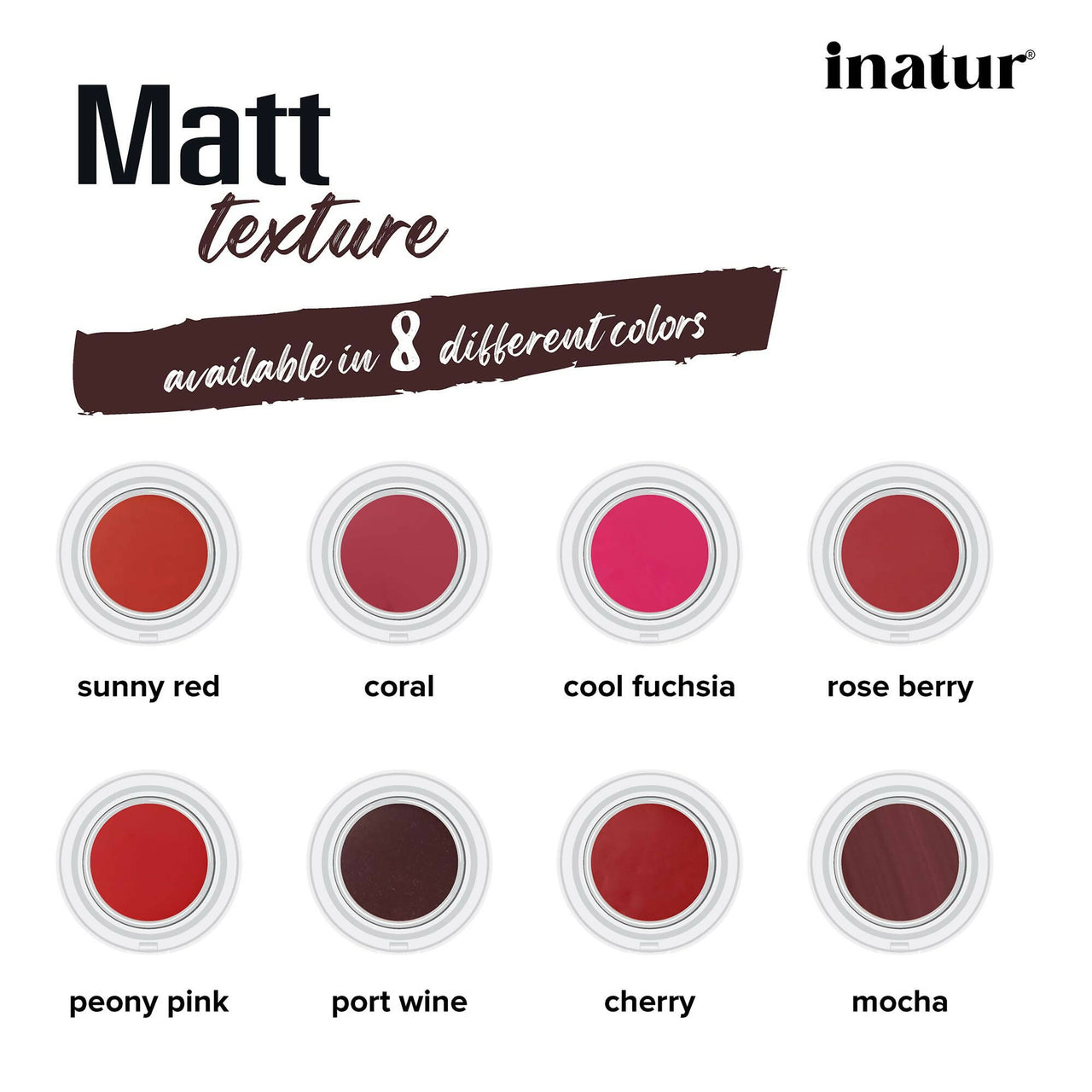 Inatur Lip and Cheek Tint Port Wine - Distacart