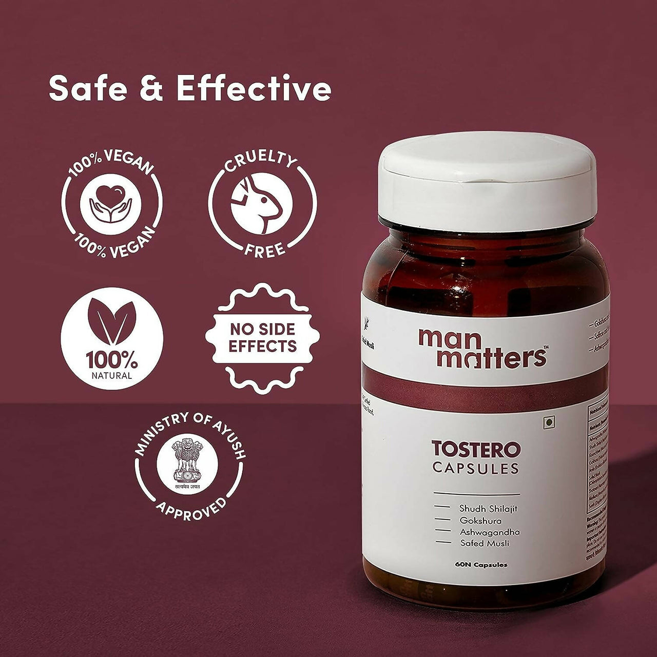 Man Matters Testero Capsules - Distacart