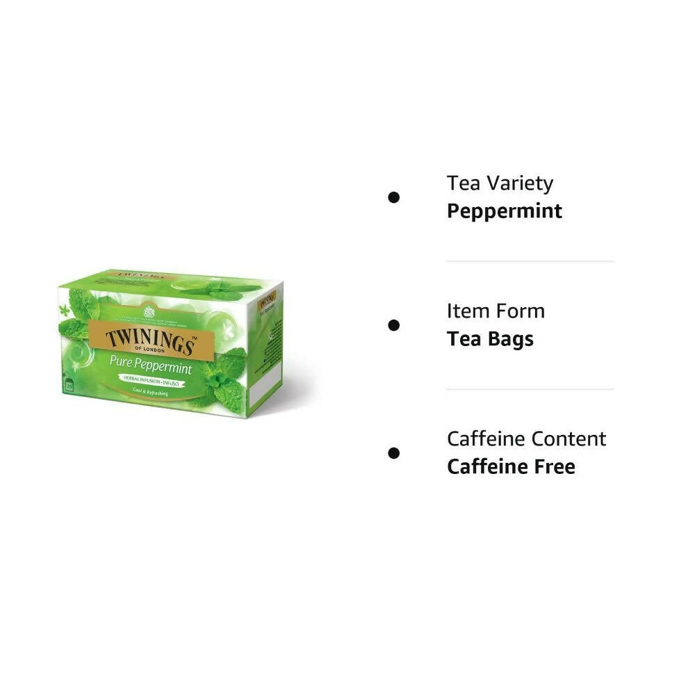 Twinings Peppermint Tea Bags - Distacart