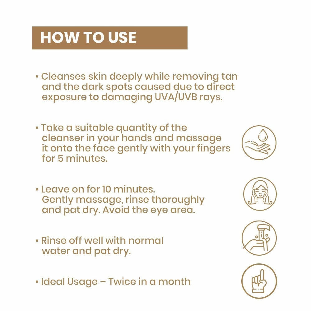 Ozone De Tan Cleanser