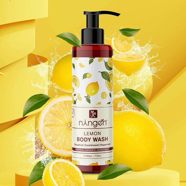 Ningen Lemon Body Wash Gel - Distacart