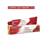 Thumbnail for Streax Professional Argan Secrets Hair Colourant Cream - Copper Light Brown 5.4 - Distacart