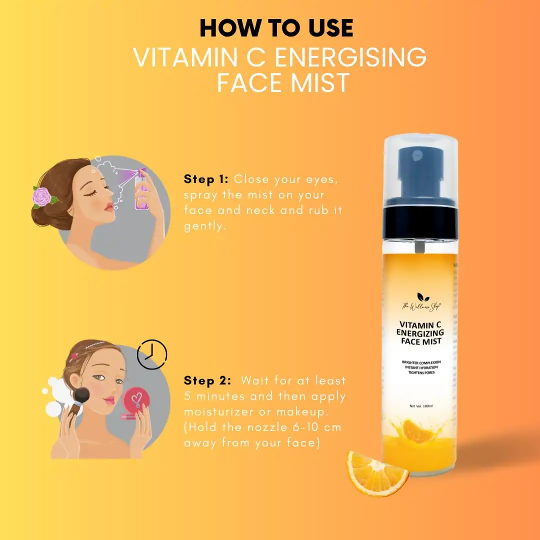 The Wellness Shop Vitamin C Energizing Face Mist - Distacart